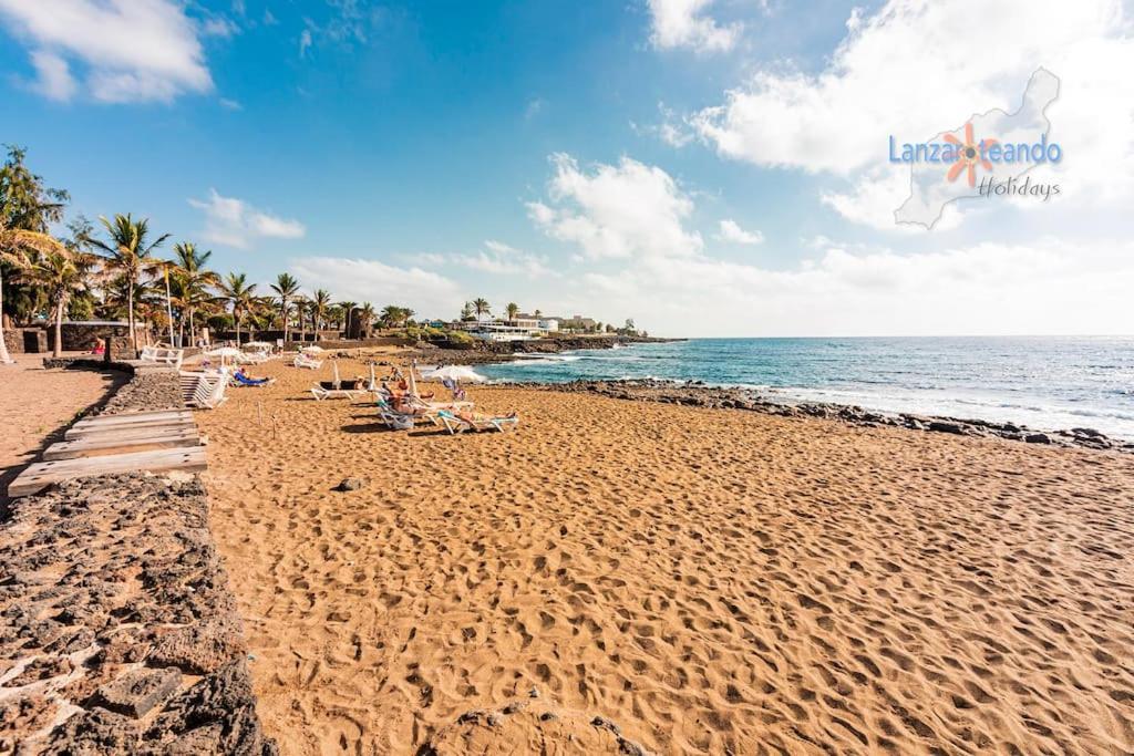 Casa Patty, Piscinas Climatizadas, Primera Linea Costa Teguise Ngoại thất bức ảnh