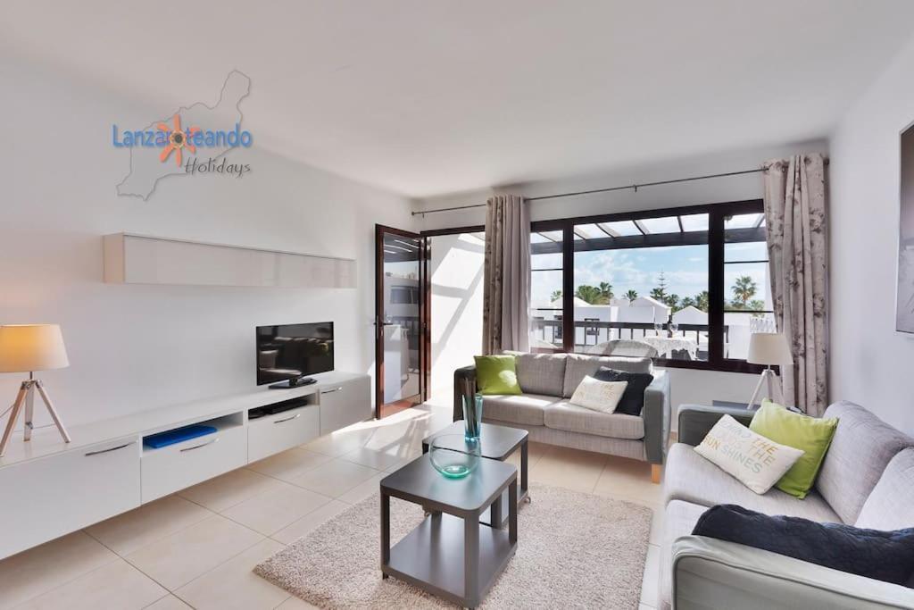 Casa Patty, Piscinas Climatizadas, Primera Linea Costa Teguise Ngoại thất bức ảnh