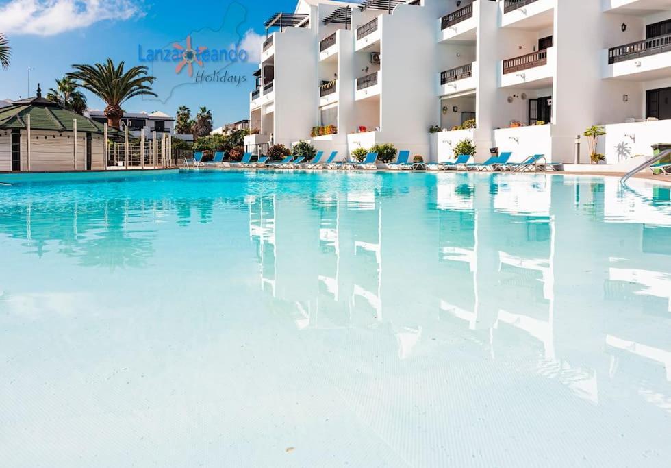 Casa Patty, Piscinas Climatizadas, Primera Linea Costa Teguise Ngoại thất bức ảnh