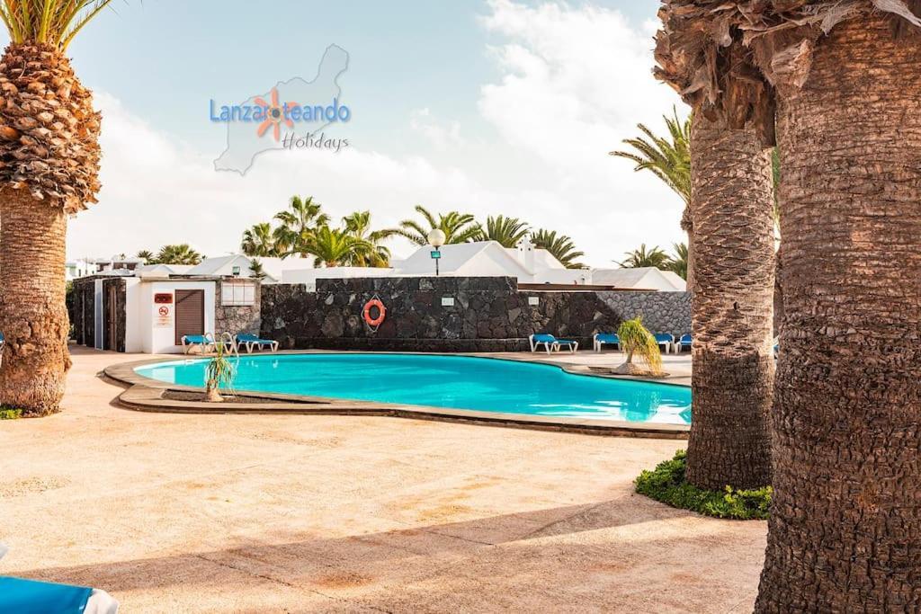 Casa Patty, Piscinas Climatizadas, Primera Linea Costa Teguise Ngoại thất bức ảnh
