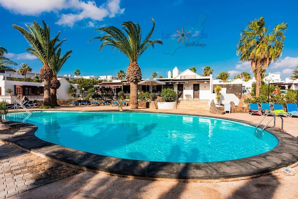 Casa Patty, Piscinas Climatizadas, Primera Linea Costa Teguise Ngoại thất bức ảnh