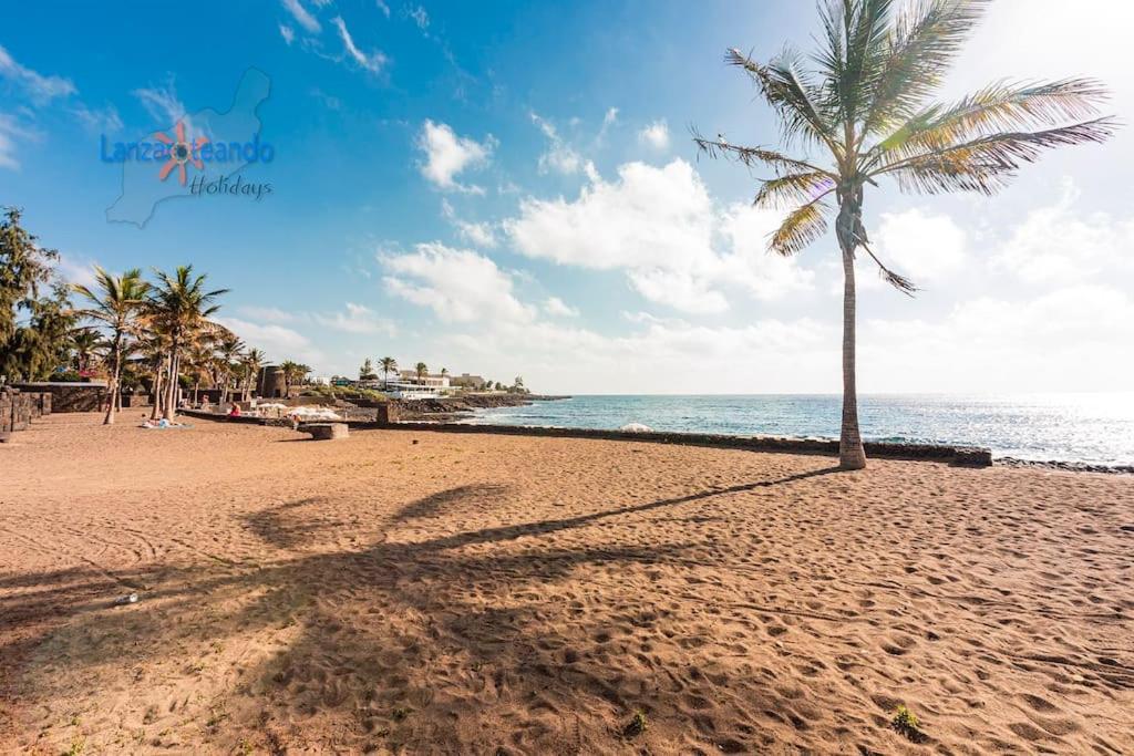 Casa Patty, Piscinas Climatizadas, Primera Linea Costa Teguise Ngoại thất bức ảnh