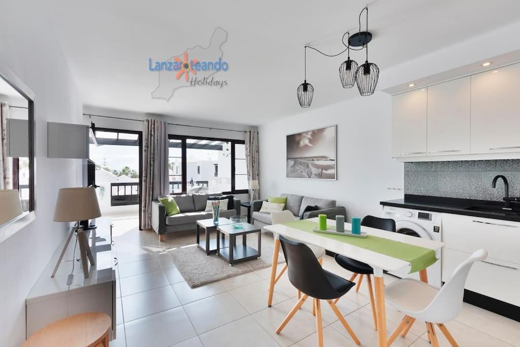 Casa Patty, Piscinas Climatizadas, Primera Linea Costa Teguise Ngoại thất bức ảnh