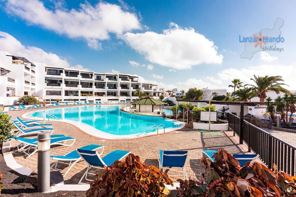 Casa Patty, Piscinas Climatizadas, Primera Linea Costa Teguise Ngoại thất bức ảnh